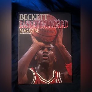 Michael Jordan 1990 Beckett Price Guide #1 Premier Issue